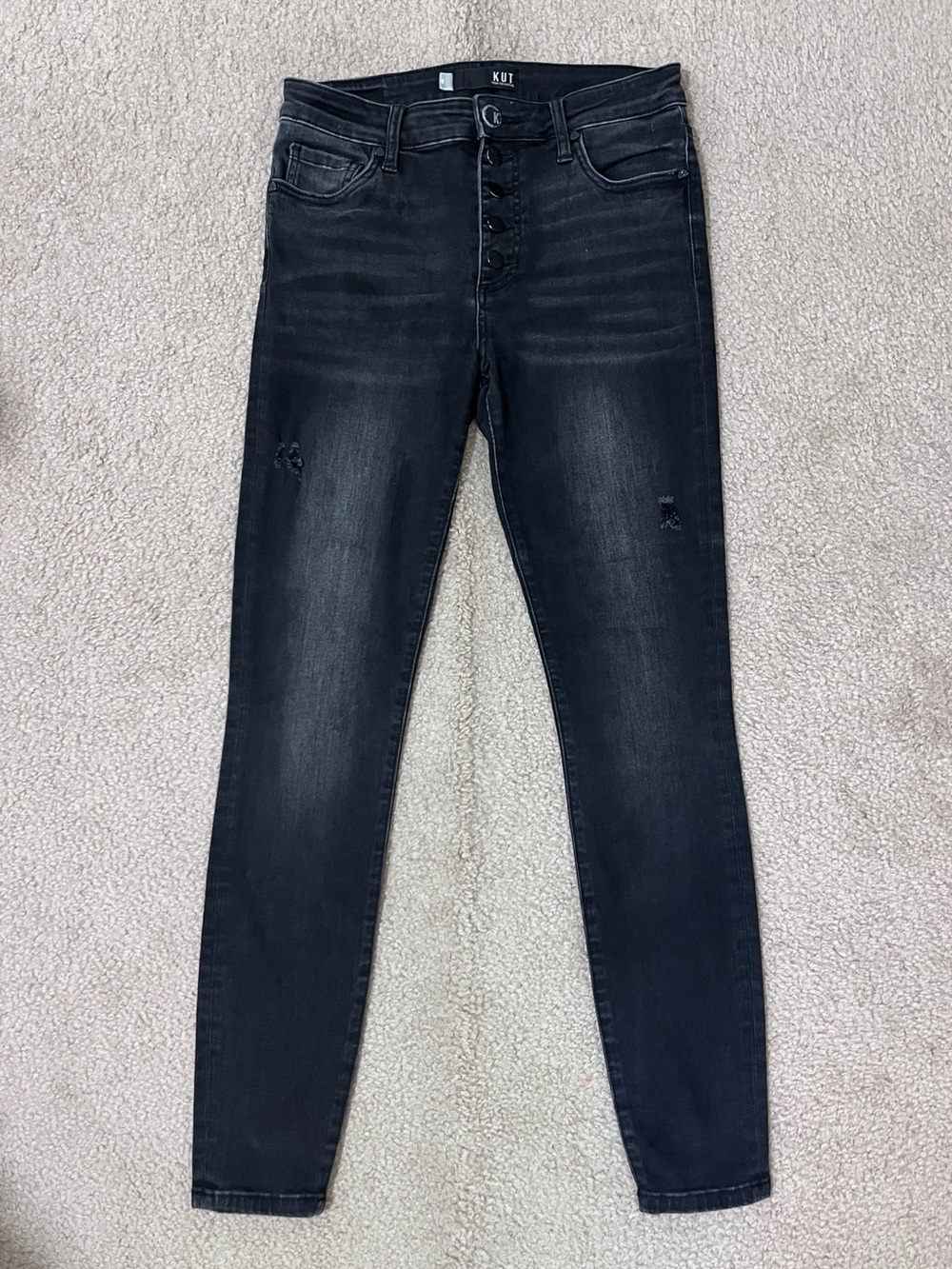 KUT from the Kloth Mia High Rise Skinny Jeans
